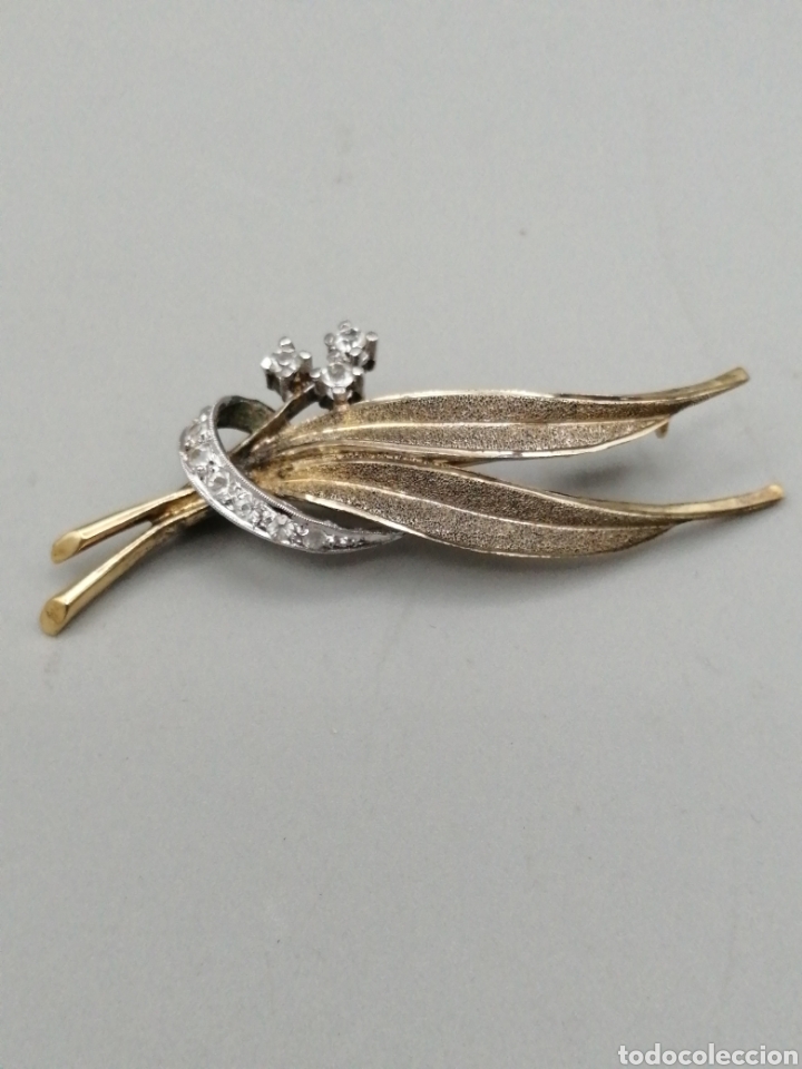 Joyeria: Broche plata dorada y pedrer&iacute;a - Foto 2