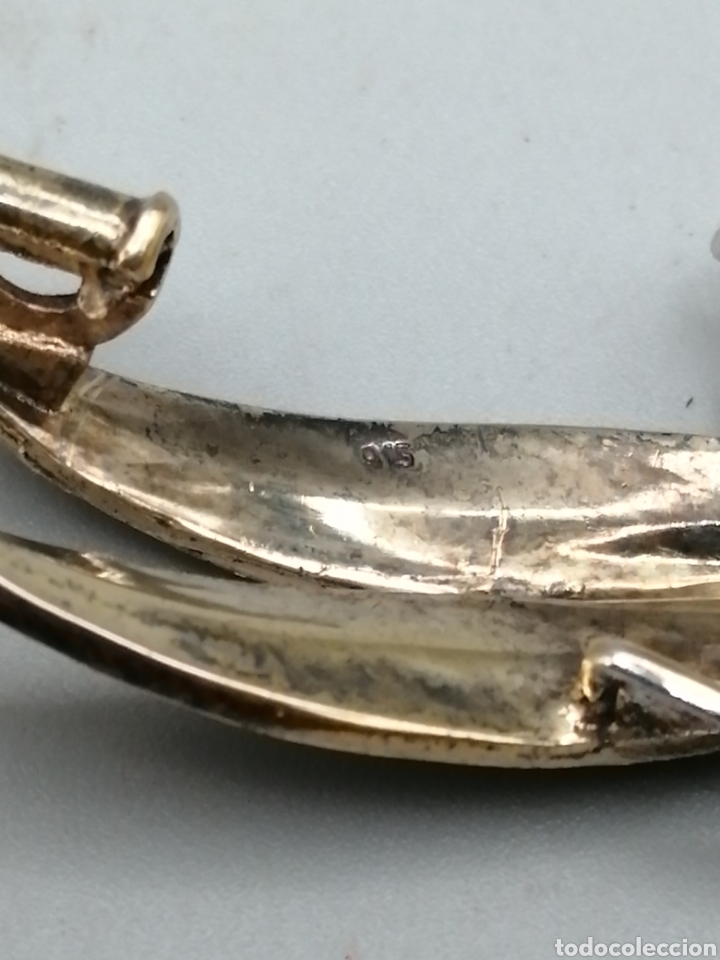 Joyeria: Broche plata dorada y pedrer&iacute;a - Foto 4