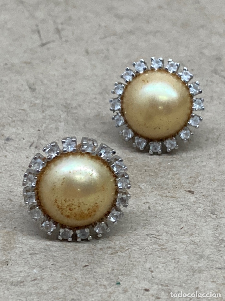 Joyeria: Pendientes de plata y perlas /P216 - Foto 1