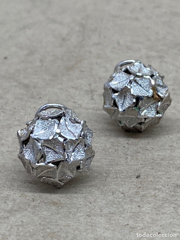 Joyeria: Pendientes de plata de ley - Foto 1