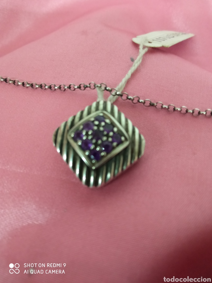 Joyeria: Colgante plata y amatista + - Foto 2