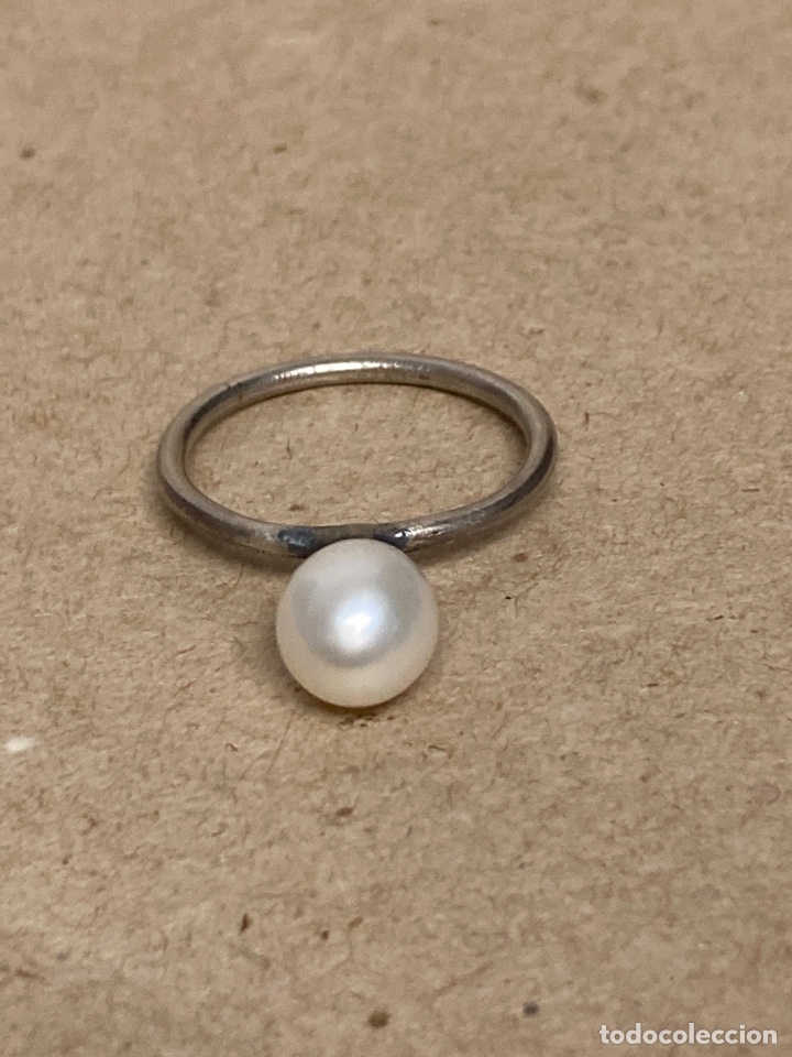 Joyeria: Sortija plata y perla/S19 - Foto 1