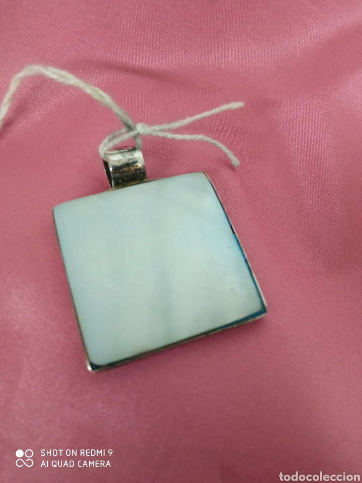 Joyeria: Colgante de plata con nacar + - Foto 2