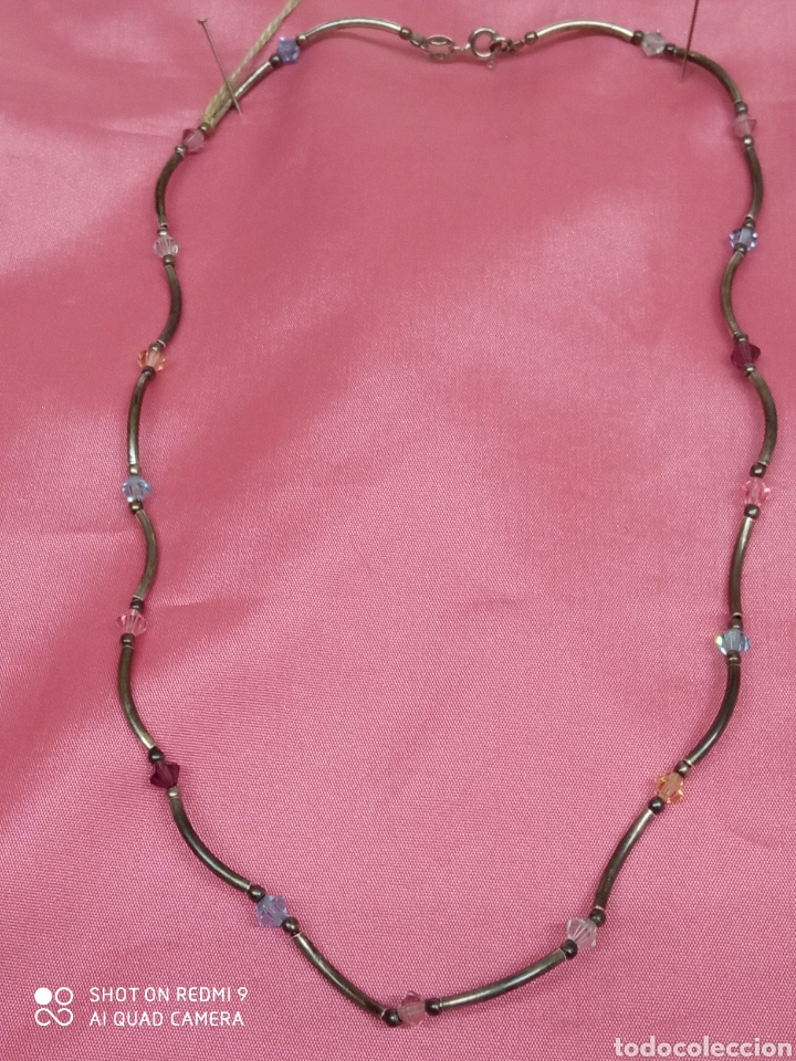 Joyeria: Gargantilla plata y warosky + - Foto 1