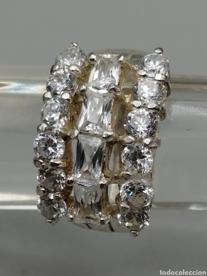 Joyeria: Anillo plata de ley y quarzo blanco - Foto 2
