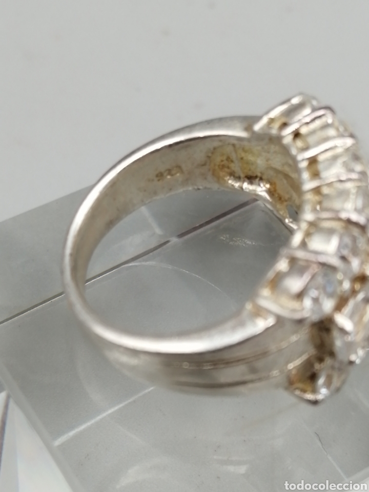 Joyeria: Anillo plata de ley y quarzo blanco - Foto 6