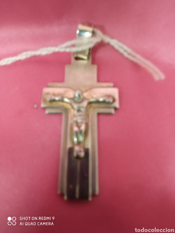Joyeria: Colgante cruz plata + - Foto 2