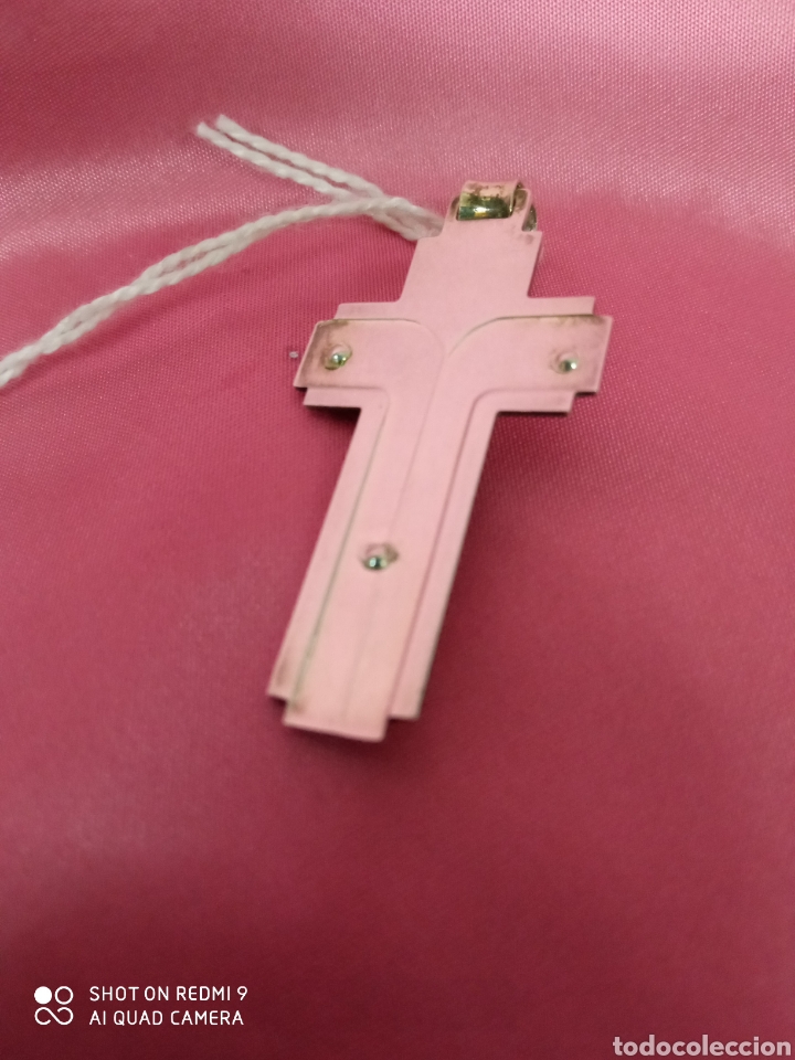 Joyeria: Colgante cruz plata + - Foto 3