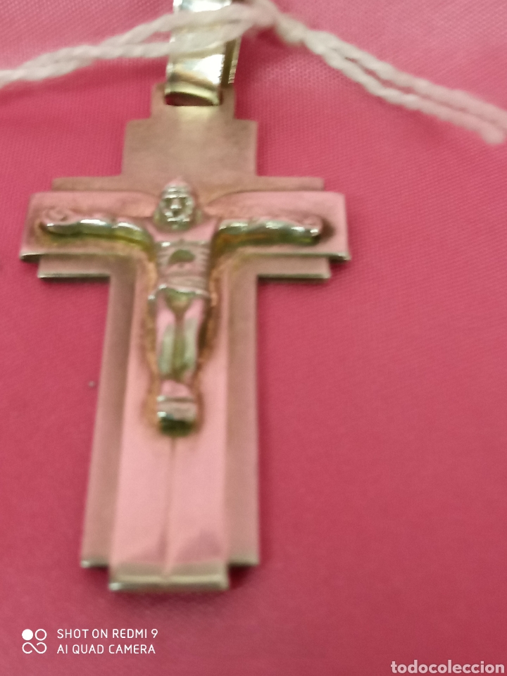 Joyeria: Colgante cruz plata + - Foto 1