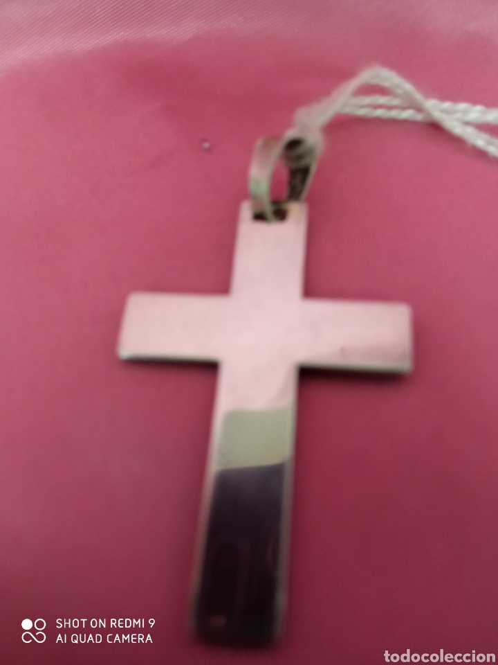 Joyeria: Colgante cruz plata + - Foto 3