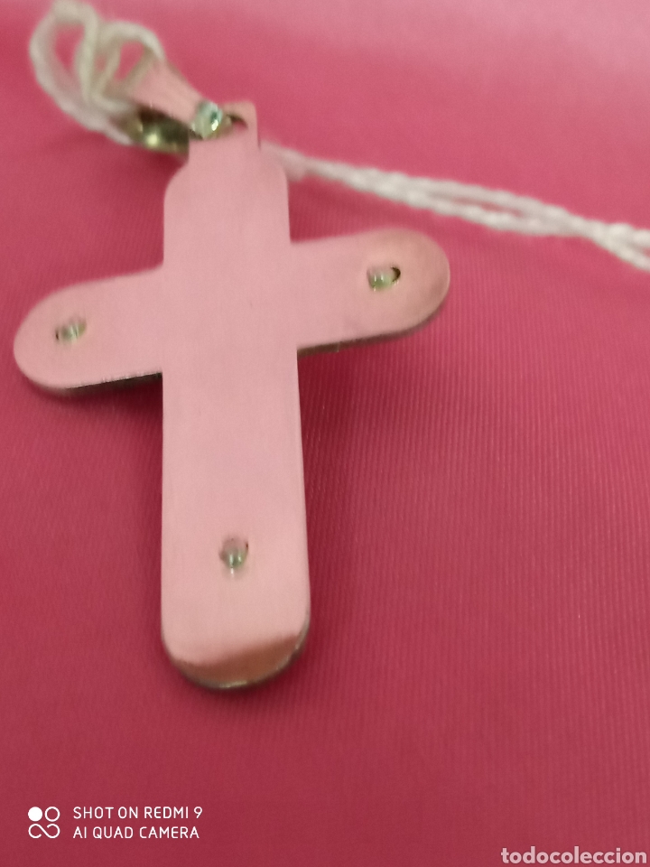 Joyeria: Colgante cruz plata + - Foto 2