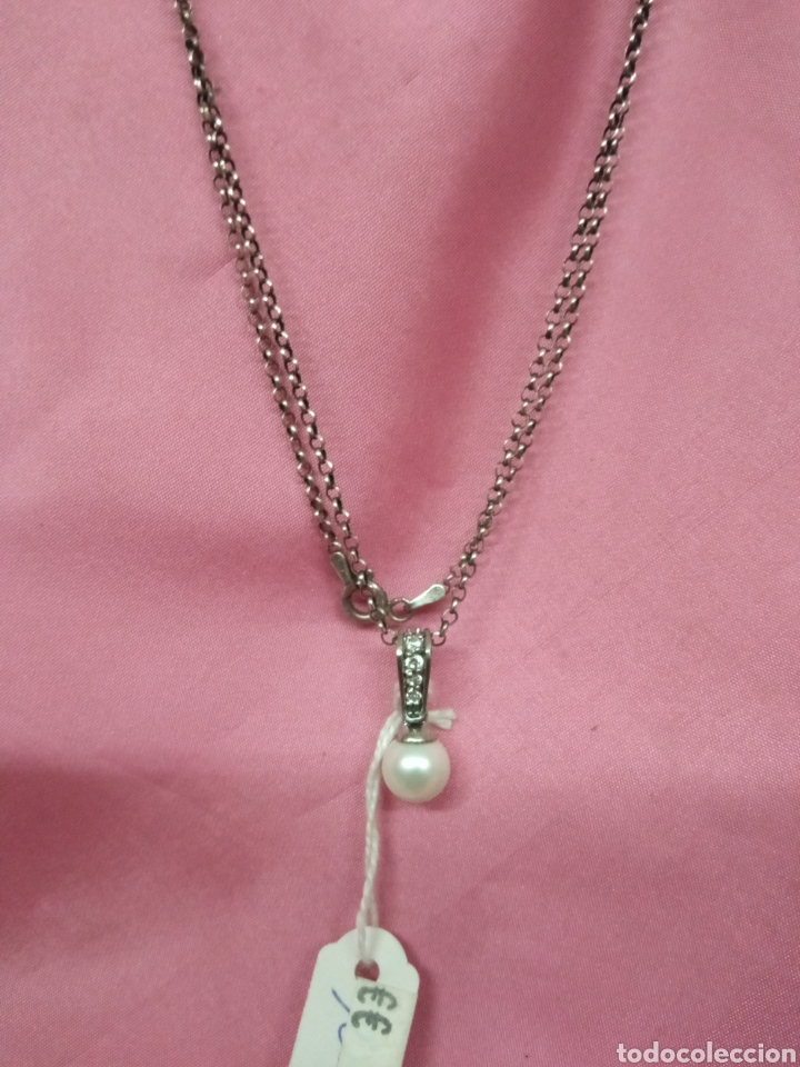 Joyeria: Colgante plata y perla + - Foto 2