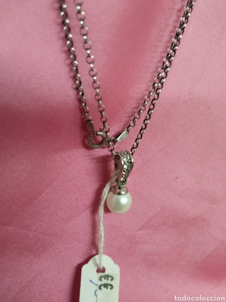 Joyeria: Colgante plata y perla + - Foto 3