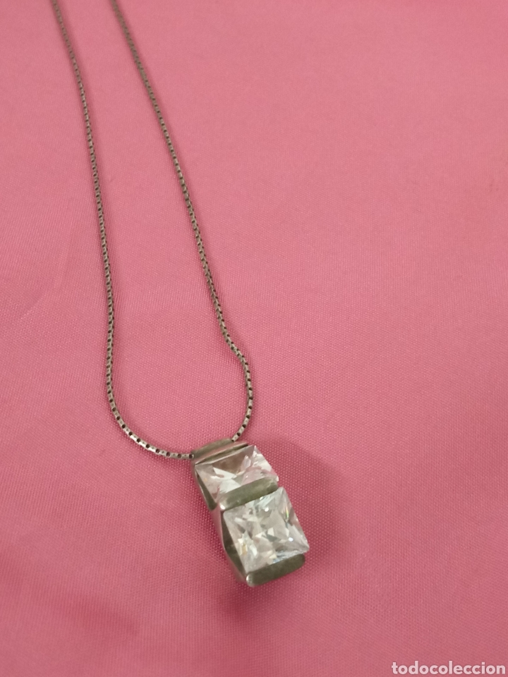 Joyeria: Gargantilla plata y circonitas + - Foto 1