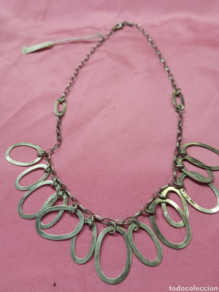 Joyeria: Gargantilla de plata + - Foto 1
