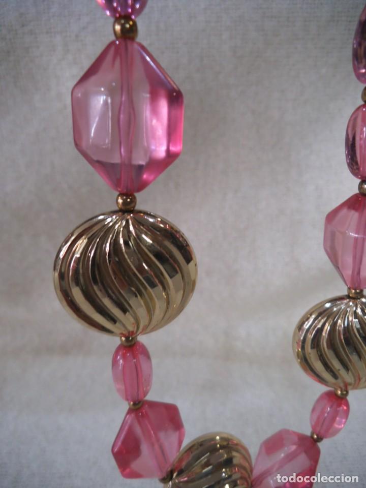 Joyeria: COLLAR Y PENDIENTES ( FUXIA ) - Foto 4