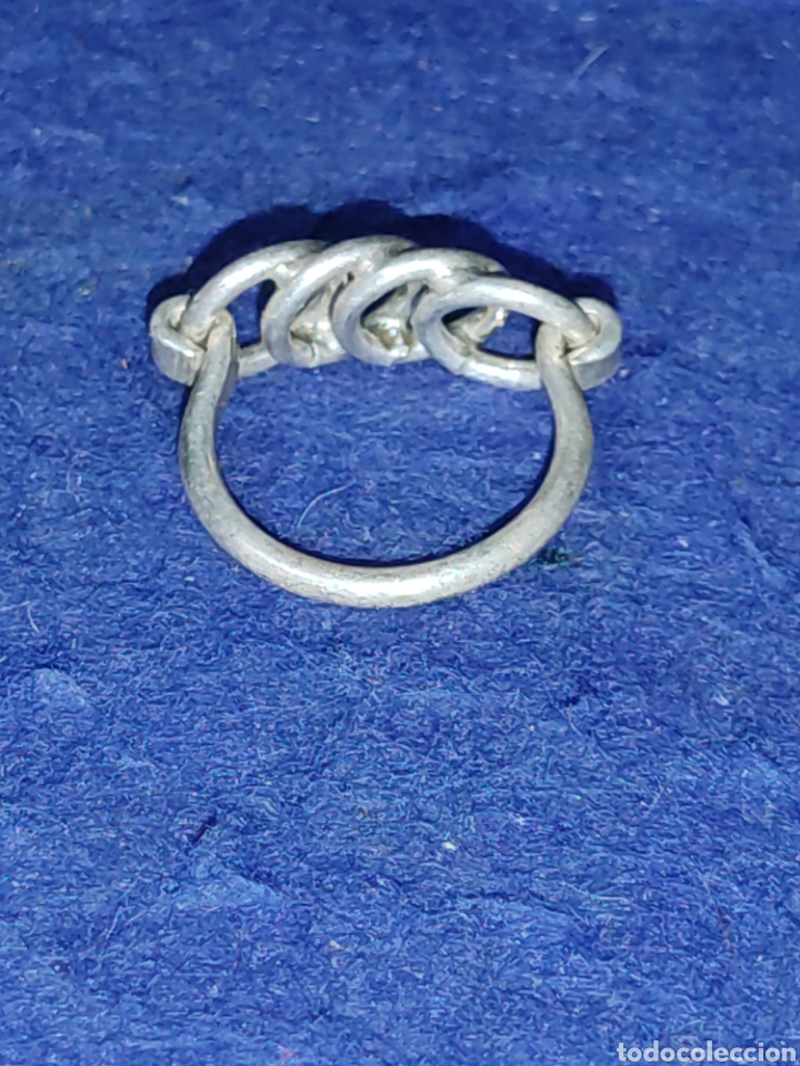 Joyeria: Antiguo anillo de plata con el logo de Audi. - Foto 3