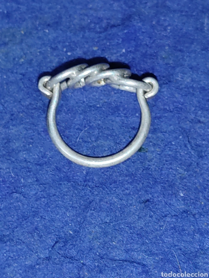 Joyeria: Antiguo anillo de plata con el logo de Audi. - Foto 4