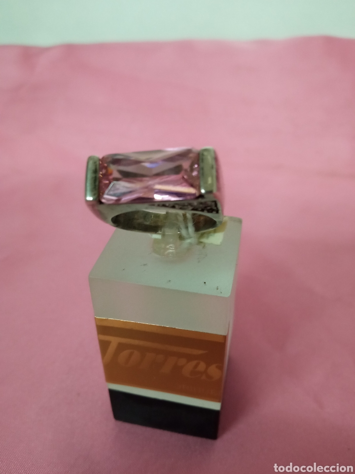 Joyeria: sortija plata y piedra + - Foto 1