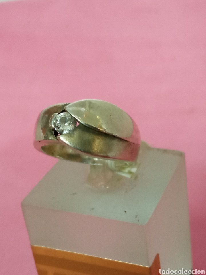 Joyeria: Sortija plata y circonita + - Foto 2