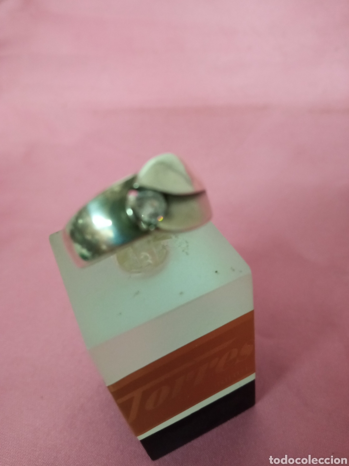 Joyeria: Sortija plata y circonita + - Foto 3