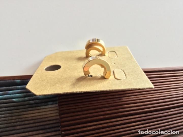 Joyeria: ARITOS CHAPADOS EN ORO CON CIRCONIUM. PRESI&Oacute;N. - Foto 4