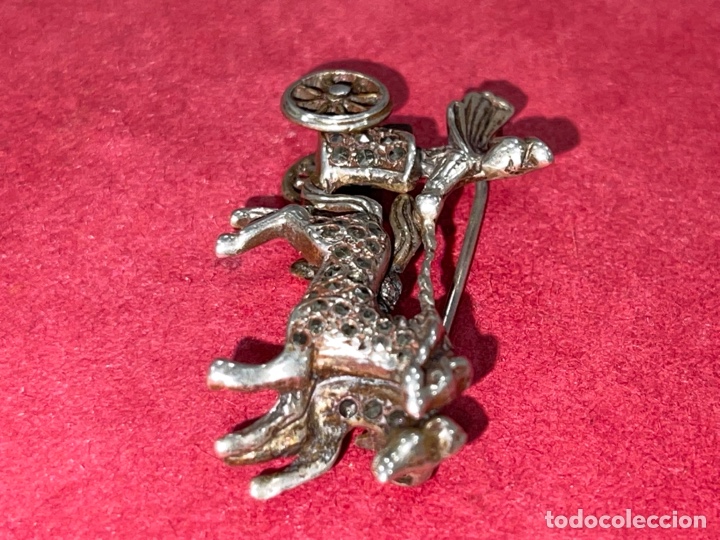 Joyeria: Magn&iacute;fico broche en plata de Ley y marquesitas - Foto 4
