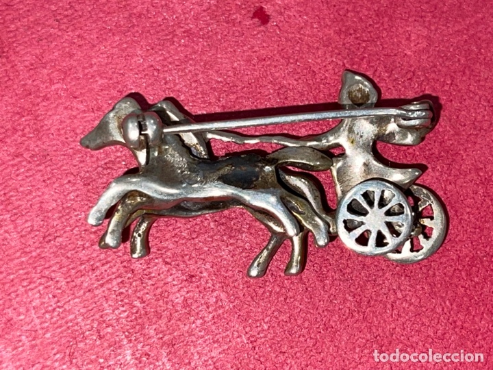 Joyeria: Magn&iacute;fico broche en plata de Ley y marquesitas - Foto 6