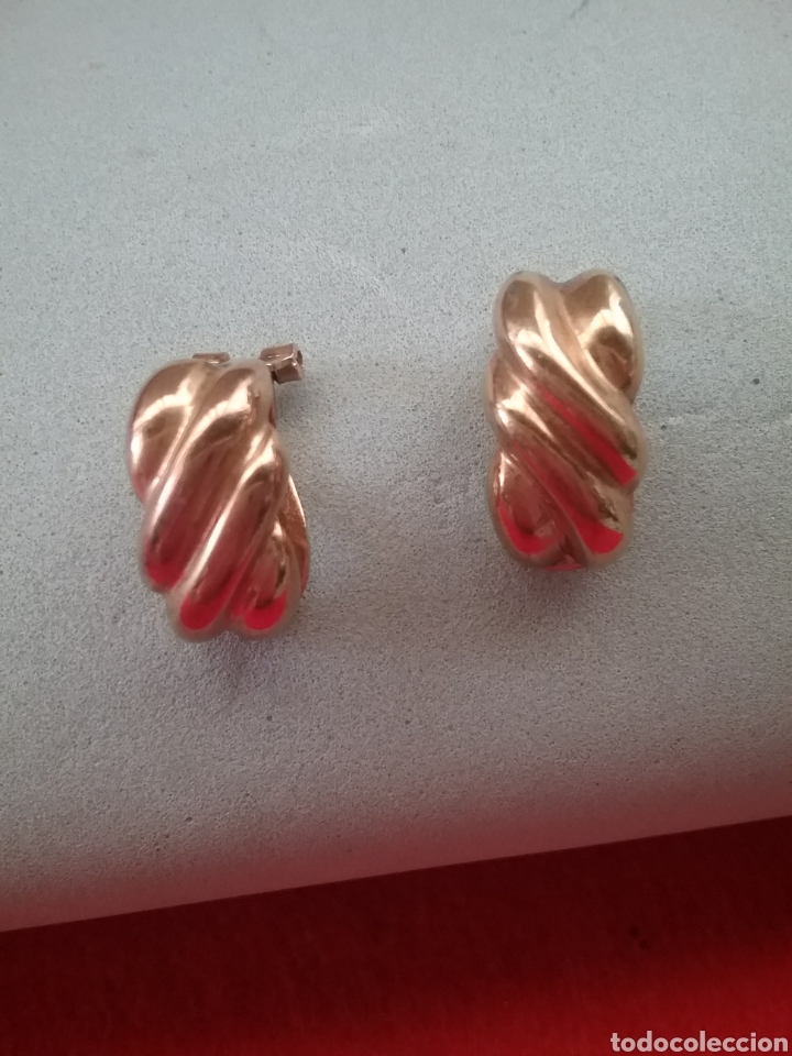 Joyeria: Pendientes firmado OR-PLA.
