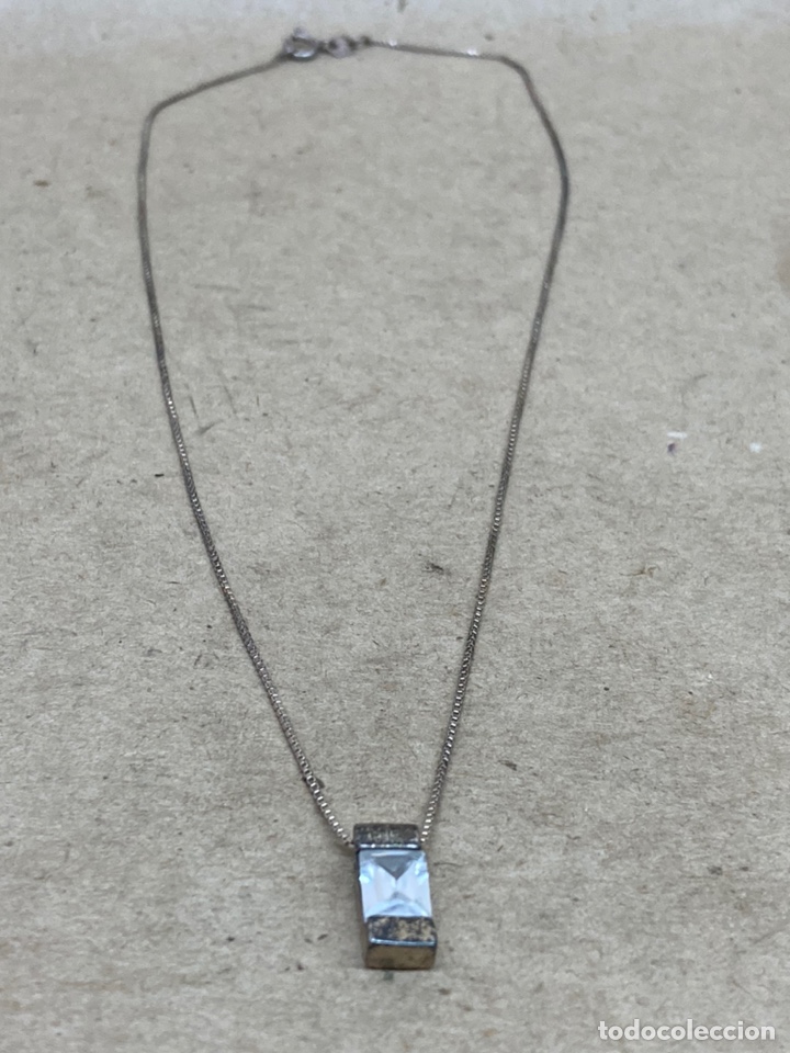 Joyeria: Colgante y cadena de plata - Foto 1