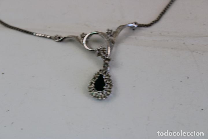 Joyeria: collar plata 925 con esmeralda - Foto 2