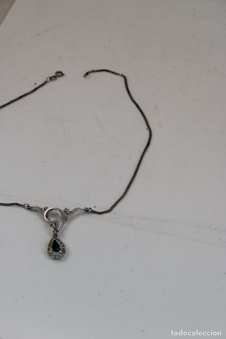 Joyeria: collar plata 925 con esmeralda - Foto 3