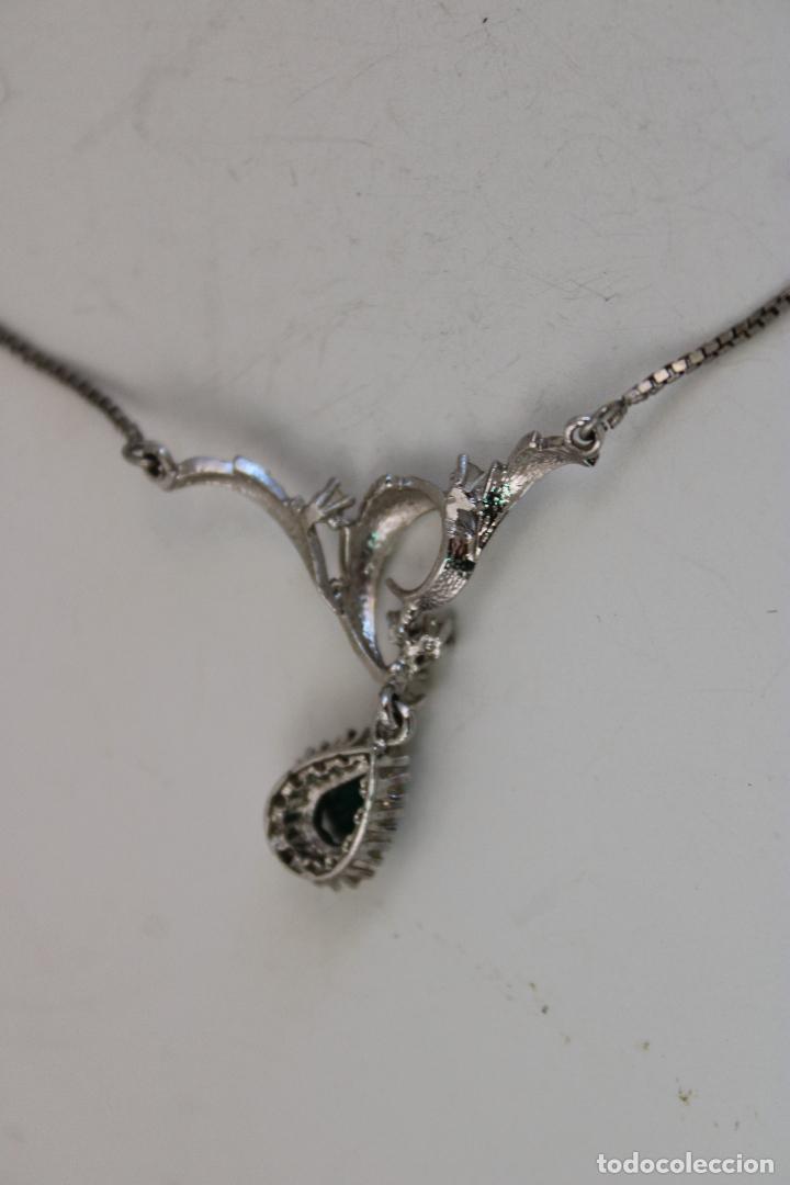Joyeria: collar plata 925 con esmeralda - Foto 4