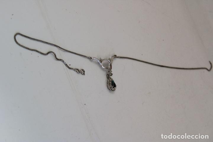Joyeria: collar plata 925 con esmeralda - Foto 6