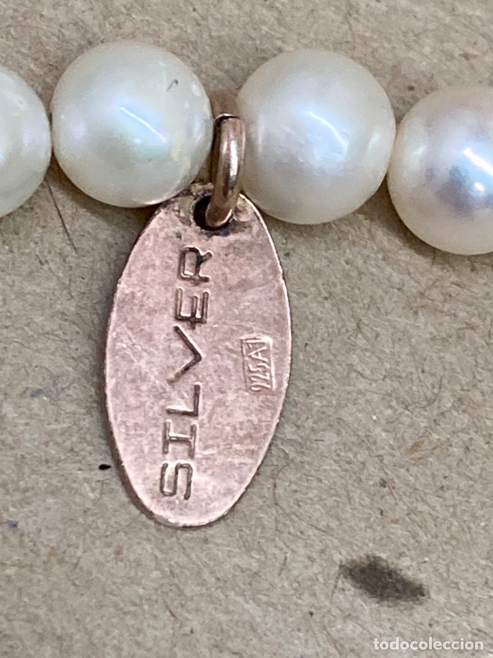 Joyeria: Pulsera Lotus plata y perlas - Foto 2