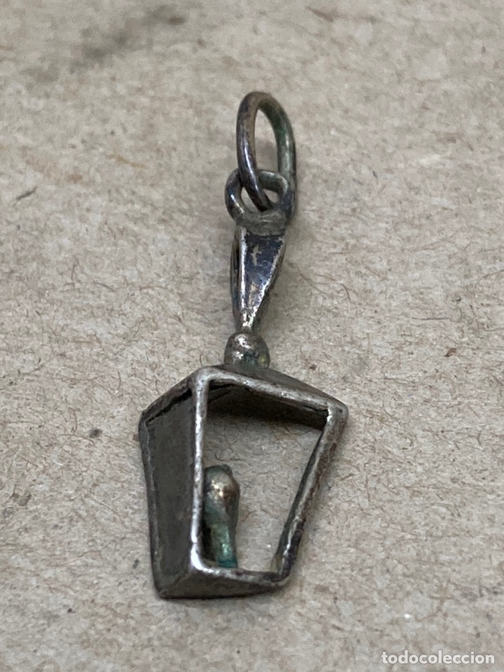 Joyeria: Colgante farol de plata c-207 - Foto 1