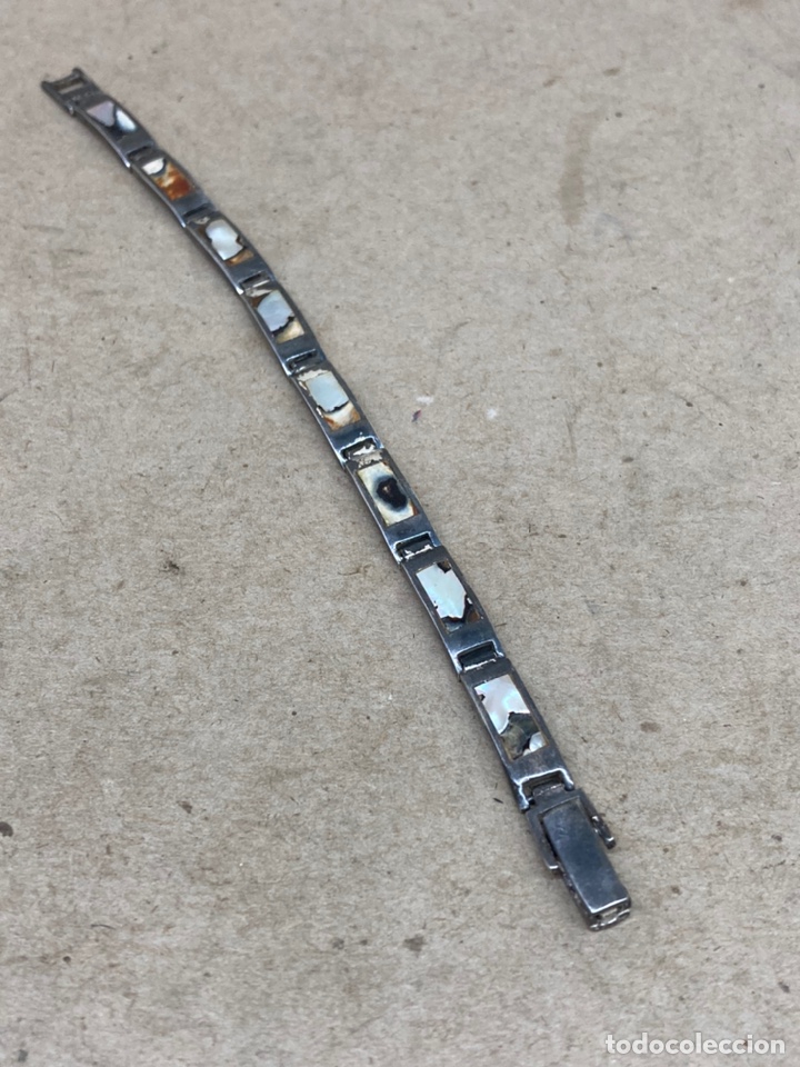 Joyeria: Pulsera de plata con n&aacute;car - Foto 1