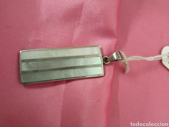 Joyeria: Colgante plata y nacar + - Foto 2