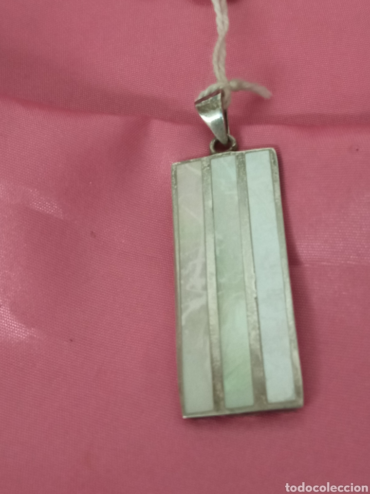 Joyeria: Colgante plata y nacar + - Foto 1