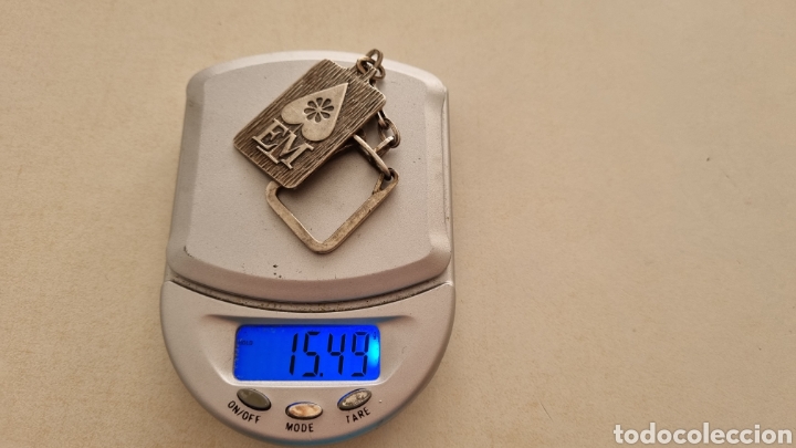 Joyeria: LLAVERO EN PLATA DE LEY LETRAS EM - Foto 3