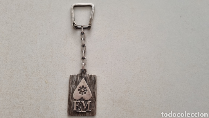 Joyeria: LLAVERO EN PLATA DE LEY LETRAS EM - Foto 1
