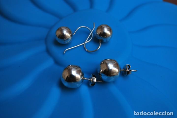 Joyeria: PENDIENTES DE PLATA, BOLAS. - Foto 1