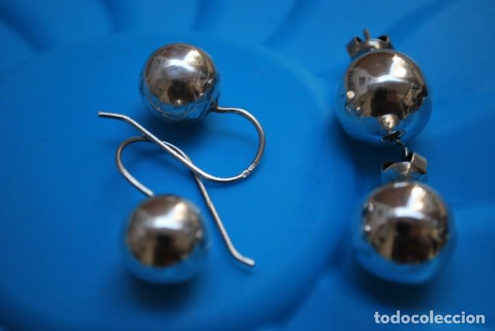 Joyeria: PENDIENTES DE PLATA, BOLAS. - Foto 2