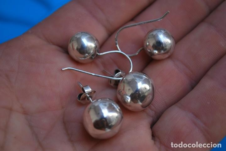 Joyeria: PENDIENTES DE PLATA, BOLAS. - Foto 3