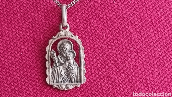 Joyeria: CADENA Y MEDALLA EN PLATA DE LEY CONTRASTE - Foto 1