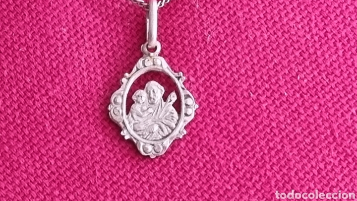 Joyeria: CADENA Y MEDALLA EN PLATA DE LEY CONTRASTE - Foto 1