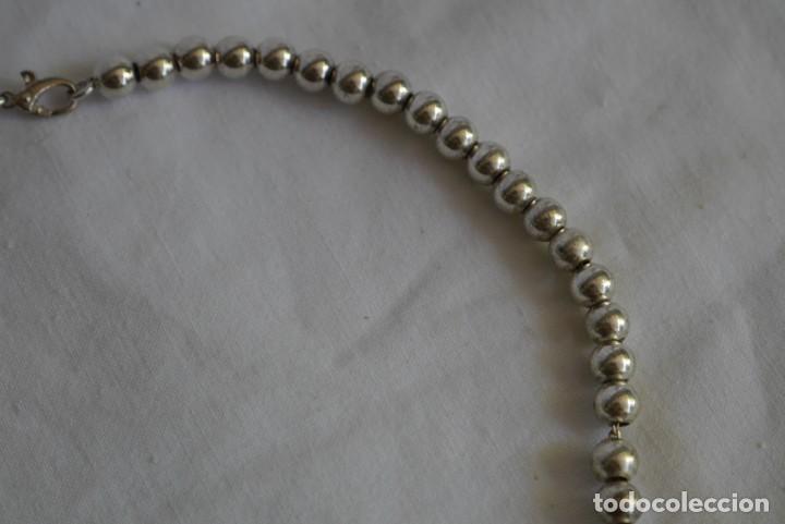 Joyeria: Collar de plata de ley con corazones en strass - Foto 4