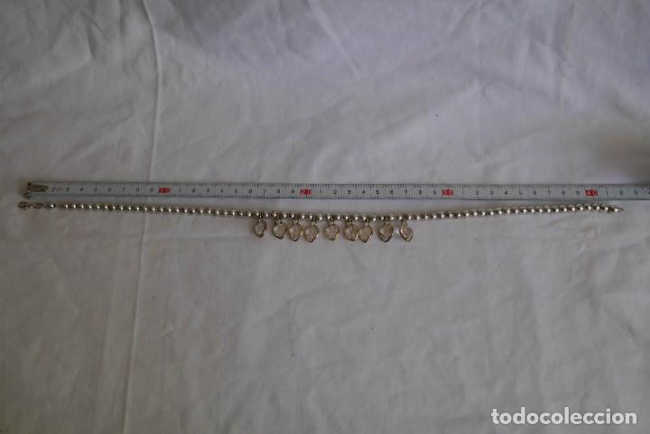 Joyeria: Collar de plata de ley con corazones en strass - Foto 9