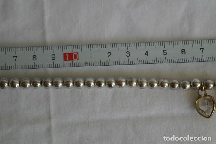Joyeria: Collar de plata de ley con corazones en strass - Foto 11