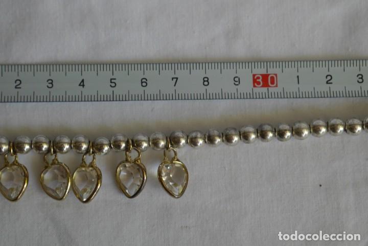 Joyeria: Collar de plata de ley con corazones en strass - Foto 13